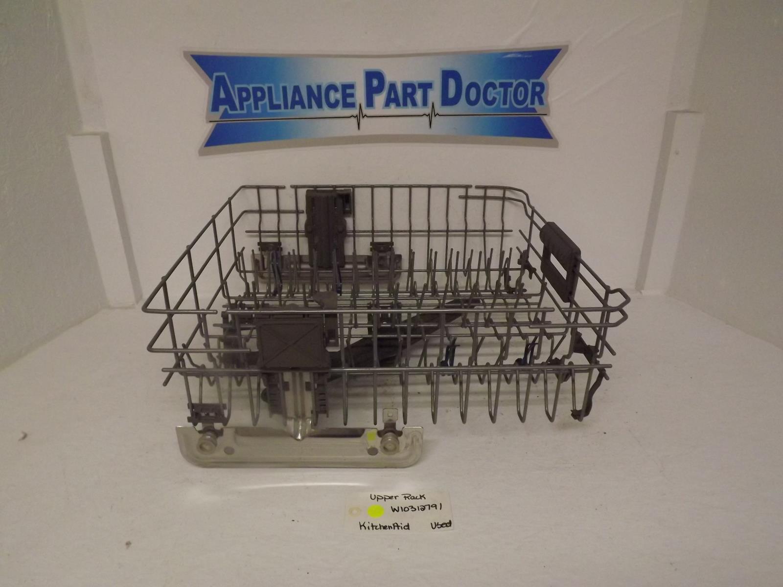 KitchenAid Dishwasher W10312791 Upper Rack Used KitchenAid Dishwasher W10312791 Upper Rack Used